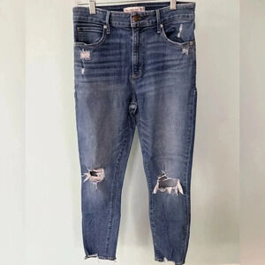 Abercrombie & Fitch super skinny ankle high rise